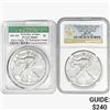 Image 1 : [2]2012-2021 Silver Eagle PCGS/NGC MS69-70