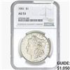 1901 Morgan Silver Dollar NGC AU53