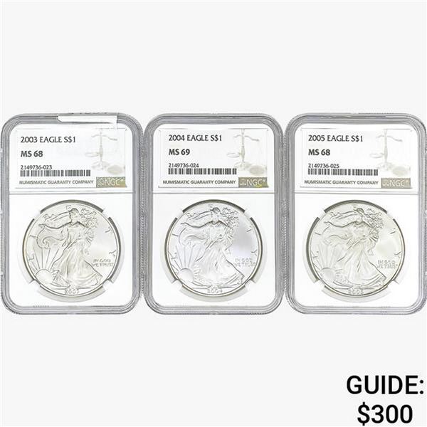 [3]2003-2005   NGC MS68-69