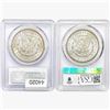 Image 2 : [2]1884 Morgan Silver Dollar PCGS MS63