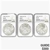 [3]1987-1989 Silver Eagle NGC MS69