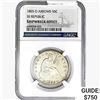 Image 1 : 1855-O Seated Lib. 50C NGC Shipwreck Effect SS REP. ARWS