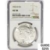 Image 1 : 1923-D Silver Peace Dollar NGC AU58