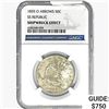 Image 1 : 1855-O Seated Lib. 50C NGC Shipwreck Effect SS REP. ARWS