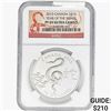 Image 1 : 2013 1oz Silver Canada $15-Snake NGC PF69 UC