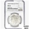 Image 1 : 1878 7TF Morgan Silver Dollar NGC MS62 REV 79