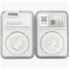 Image 2 : [2]2014-2023 1oz Silver Australia $1 NGC MS70