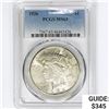 Image 1 : 1926 Silver Peace Dollar PCGS MS63