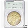 1926 Silver Peace Dollar PCGS MS63