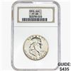 Image 1 : 1955 Franklin Half Dollar NGC PF68