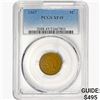 Image 1 : 1867 Indian Head Cent PCGS XF45