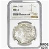 Image 1 : 1884-O Morgan Silver Dollar NGC MS64