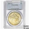 Image 1 : 1884-CC Morgan Silver Dollar PCGS MS63