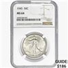 Image 1 : 1945 Walking Liberty Half Dollar NGC MS64