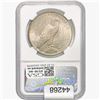 Image 2 : 1923 Silver Peace Dollar NGC MS65