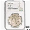 Image 1 : 1878-CC Morgan Silver Dollar NGC MS62