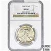 Image 1 : 1942-D Walking Liberty Half Dollar NGC MS64