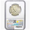 Image 2 : 1942-D Walking Liberty Half Dollar NGC MS64