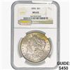 Image 1 : 1896 Morgan Silver Dollar NGC MS65