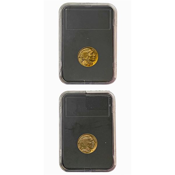 [2 Coins] 1916-S, 1919 BU Buffalo Nickel Lot