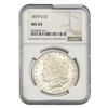 Image 1 : 1879-S Morgan Silver Dollar NGC MS65