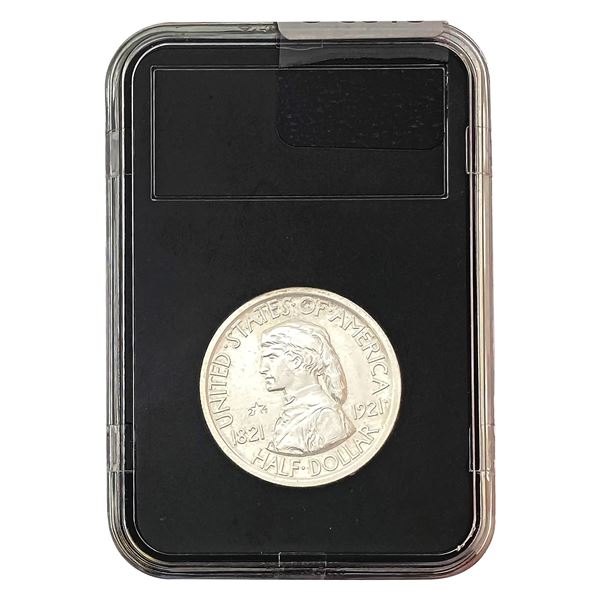 1921 2X4 Missouri Half Dollar   UNC