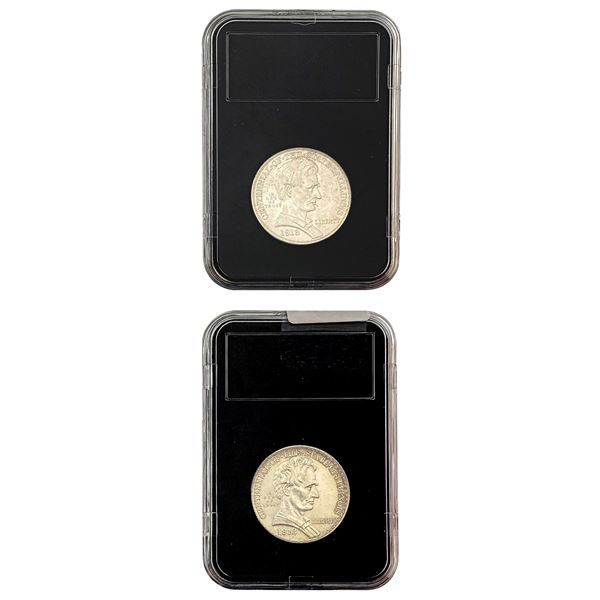 [2 Coins] 1918 Illinois Half Dollar   BU