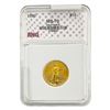 Image 1 : 1990 US $10 1/4oz Gold Eagle RNG MS70