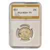 Image 1 : 1917 T1  Standing Liberty Quarter PGA MS64+ FH