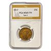 Image 1 : 1917 T2 Standing Liberty Quarter PGA MS65 FH