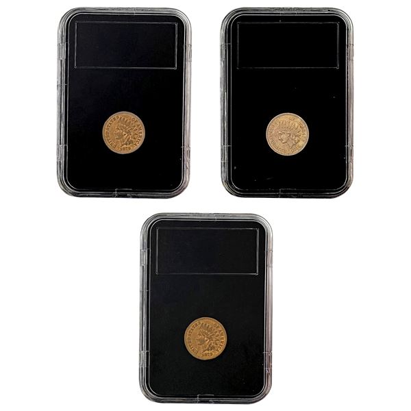 [3 Coins] 1879 Indian Head Cent   Almost UNC