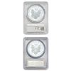 Image 2 : [2 Coins] 2004-2005-W US Silver Eagle Lot PCGS PR70 DCAM