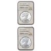 Image 1 : [2 Coins] 2019-S US Silver Eagle Lot NGC PF70 DCAM