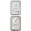 Image 2 : [2 Coins] 2021-2023-W US Silver Eagle Lot NGC PF70 DCAM