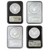 Image 2 : [4 Coins] 2012-2019 US SIlver Eagle Lot NGC PF69/70