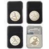 Image 1 : [4 Coins] 1992-1997 US Baseball Commem. SIlver  Dollars