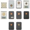 Image 2 : [10 Coins] 1913-1993 Varied US/Foriegn Coinage Lot