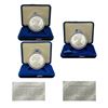 Image 1 : [3 Coins] 2006-2011 Proof US Silver Eagle Lot