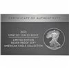 Image 3 : [6 Coins] 2021 US Silver Proof Set American Eagle Coll