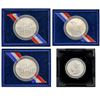 Image 1 : [4 Coins] 2002-2021 US Commem. SIlver Dollars