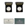 Image 3 : [2 Coins] 1999 Yellowstone Commem Silver Dollars