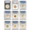 Image 1 : [9] 1902-1996 Slabbed US Type Coins