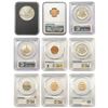 Image 2 : [9] 1902-1996 Slabbed US Type Coins
