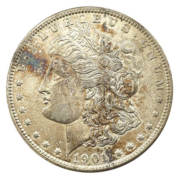 1901 Morgan Silver Dollar Choice AU