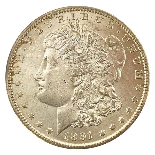 1891-S Morgan Silver Dollar