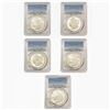 [5 Coins] 1884-O BU Graded Morgan Dollar Lot PCGS MS63