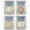 [4 Coins] 1880-1890 Better Date Morgan Silver Dollar Lot PCGS AU-MS53-64