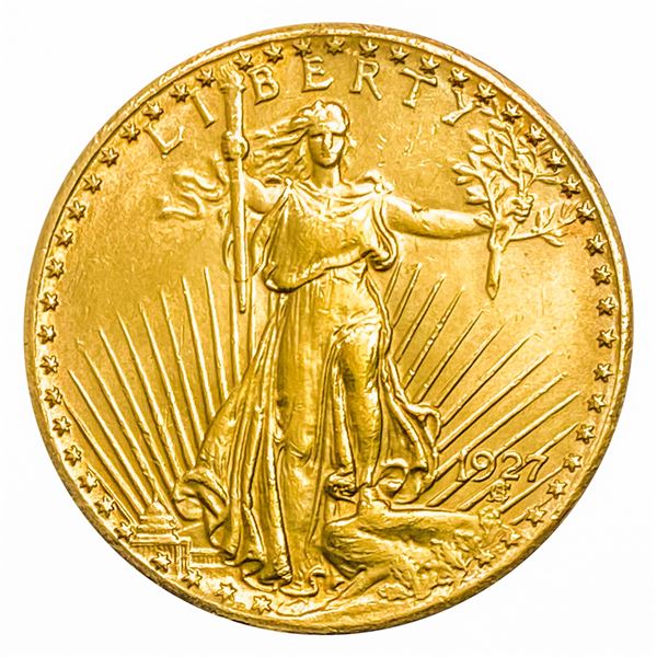 1927 $20 Gold Double Eagle UNCIRCULATED