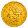 Image 1 : 1899 $20 Gold Double Eagle CLOSELY UNCIRCULATED