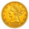 Image 1 : 1898 $10 Gold Eagle CLOSELY UNCIRCULATED
